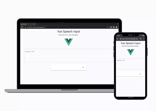 Vue Speech Input